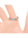 Torsad white gold wedding ring couple No 55 - CHAUMET - BALAAN 7