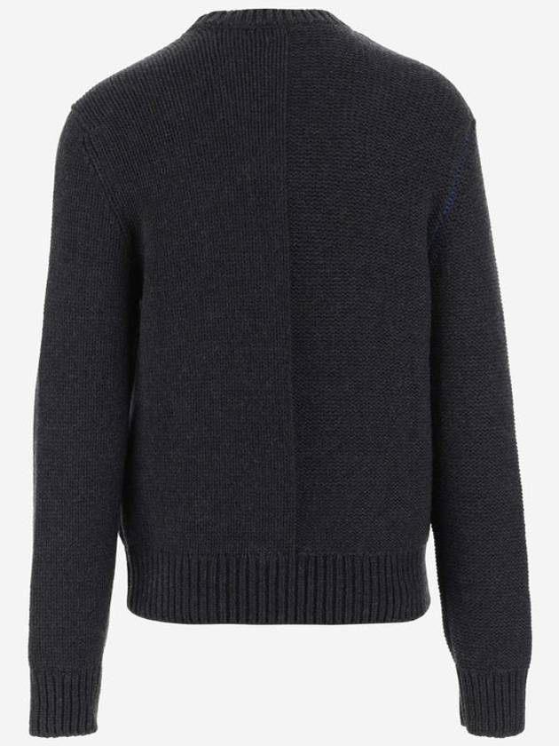 EKD Cashmere Knit Top Grey - BURBERRY - BALAAN 3