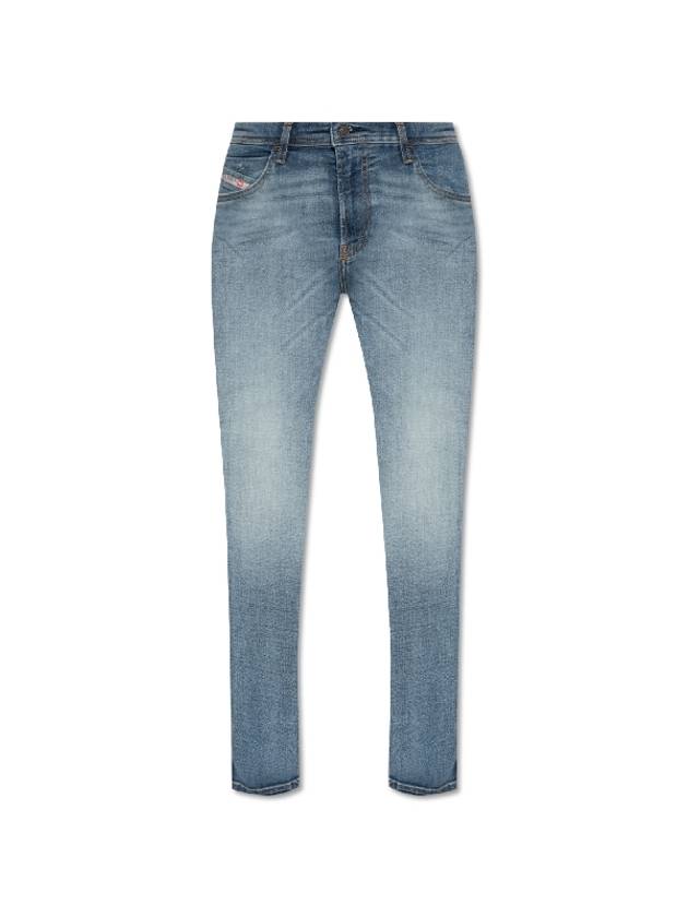 Regular Slim Fit Jeans Navy - DIESEL - BALAAN 2