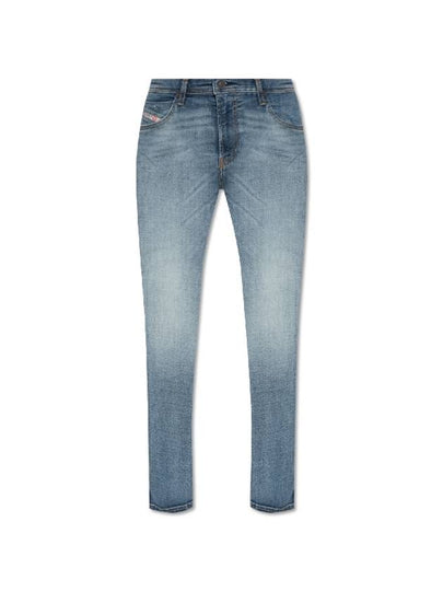 Regular Slim Fit Jeans Navy - DIESEL - BALAAN 2