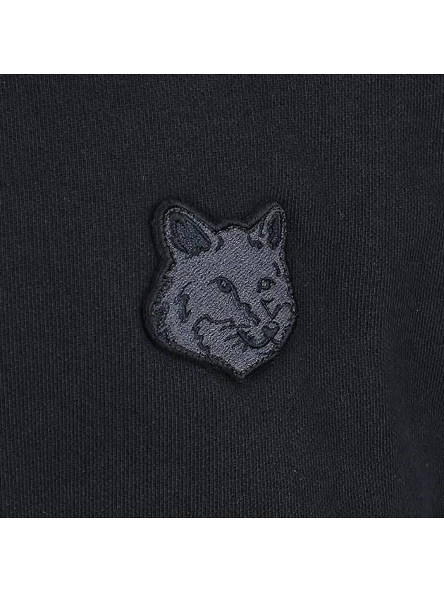 Bold Fox Head Patch Oversize Hoodie Black - MAISON KITSUNE - BALAAN 6