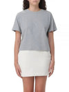 Boxy Micro Logo Short Sleeve T-Shirt Grey - A.P.C. - BALAAN 2