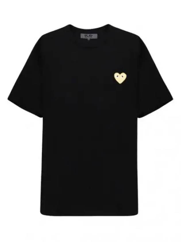 Gold Heart Waffen Short Sleeve T Shirt Men s - COMME DES GARCONS - BALAAN 1