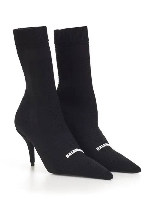 Knife20 Socks Middle Boots Black - BALENCIAGA - BALAAN 2