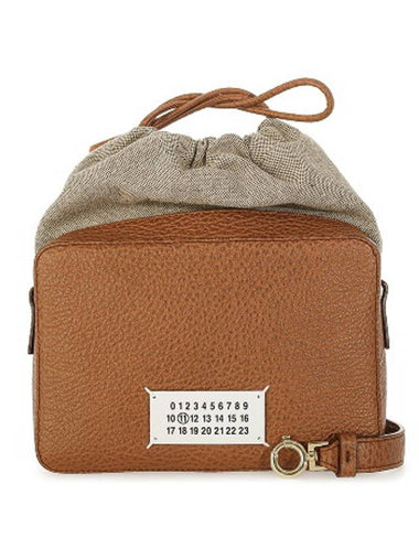 Number Logo Medium Camera Cross Bag Brown - MAISON MARGIELA - BALAAN 1