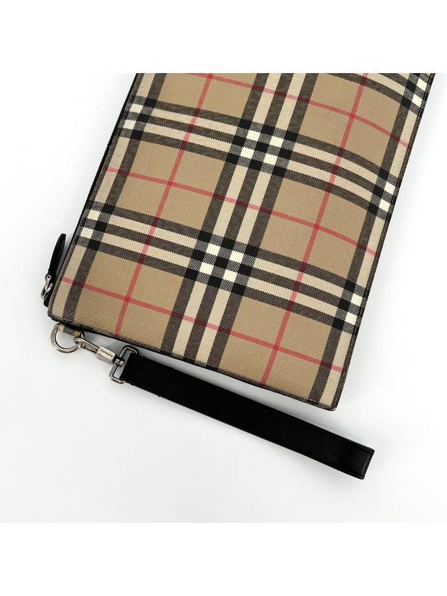 classic check clutch bag - BURBERRY - BALAAN 5