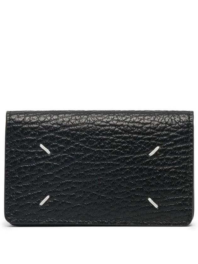 Stitch Card Wallet Black - MAISON MARGIELA - BALAAN 2