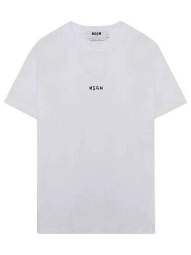 micro logo short sleeve t shirt - MSGM - BALAAN 1