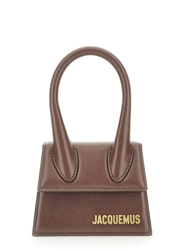 Le Chiquito Signature Mini Tote Bag Brown - JACQUEMUS - BALAAN 1