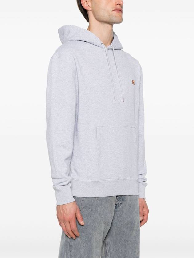 Fox Head Patch Regular Hoodie Grey - MAISON KITSUNE - BALAAN 4