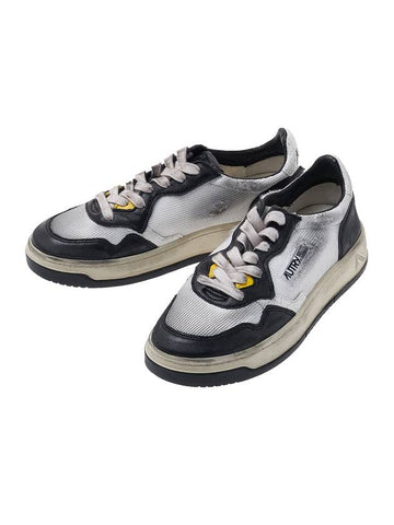 Super Vintage Low Top Sneakers Black - AUTRY - BALAAN 1