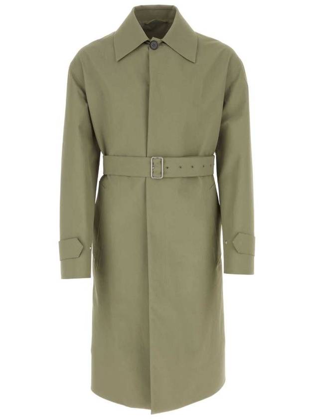 Trench Coat J23AH0101J45022 317 Green - JIL SANDER - BALAAN 2