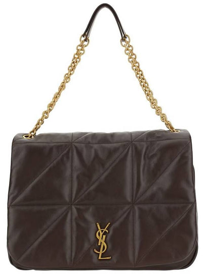 Jamie 4 3 Large Lambskin Shoulder Bag Arabica - SAINT LAURENT - BALAAN 2