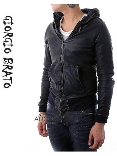 Men's Hooded Jacket 5657 NIGHT - GIORGIO BRATO - BALAAN 1