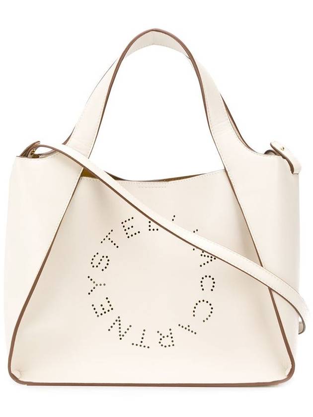 Stella Logo Tote Bag White - STELLA MCCARTNEY - BALAAN 2