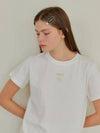 ANC EMBROIDERY LOGO TEE WHITE - ANOETIC - BALAAN 3