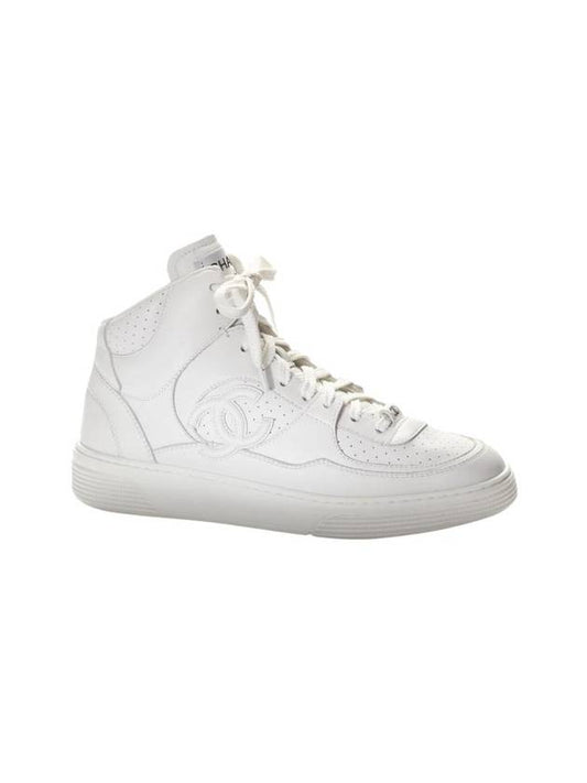 Sneakers Calfskin White - CHANEL - BALAAN 1