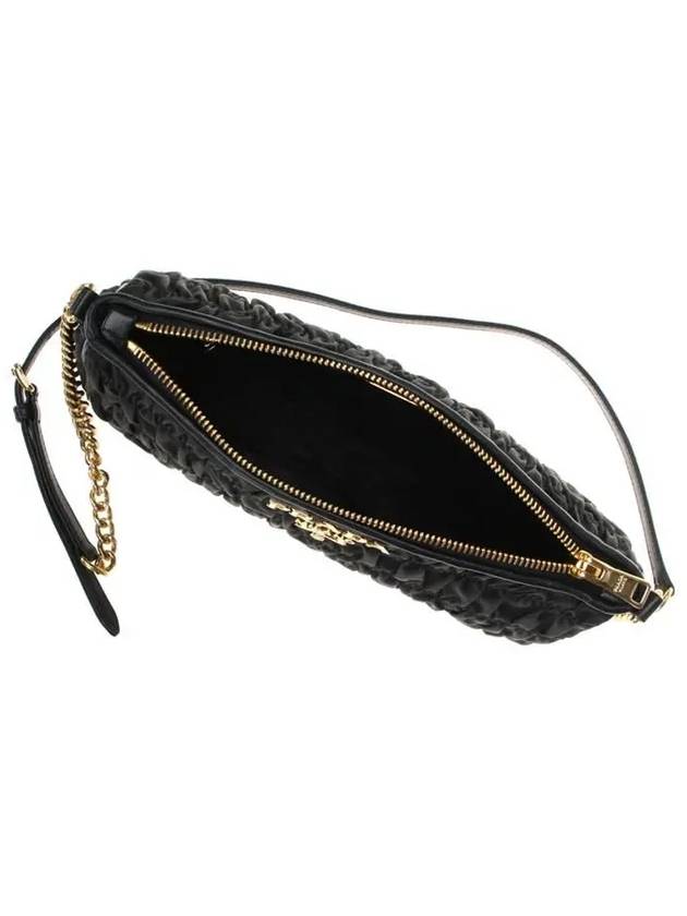 Pocono Goffre Chain Shoulder Bag Black Gold - PRADA - BALAAN 7