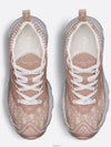 Vibe Oblique Transparent Rubber Low Top Sneaker Nude - DIOR - BALAAN 4