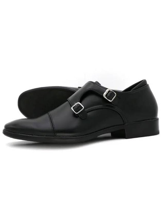 Height 4cm Monk Strap Black - SUPENER - BALAAN 2