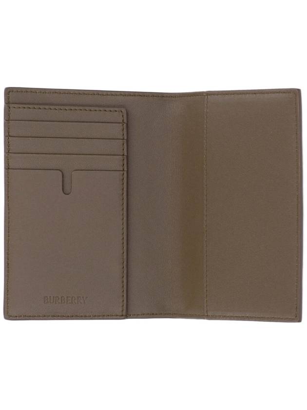 Check Passport Wallet Beige - BURBERRY - BALAAN 3