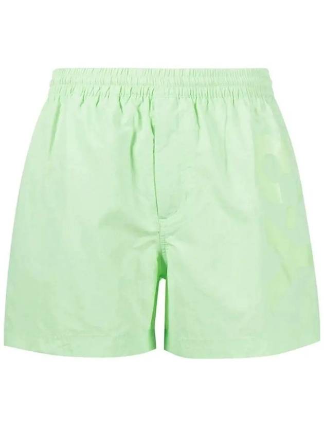 Classic Logo Swim Shorts Glow Green - Y-3 - BALAAN 2