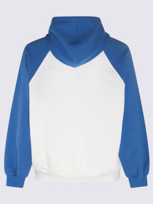 Color Block Drawstring Hoodie Dust Blue - SUNNEI - BALAAN 2