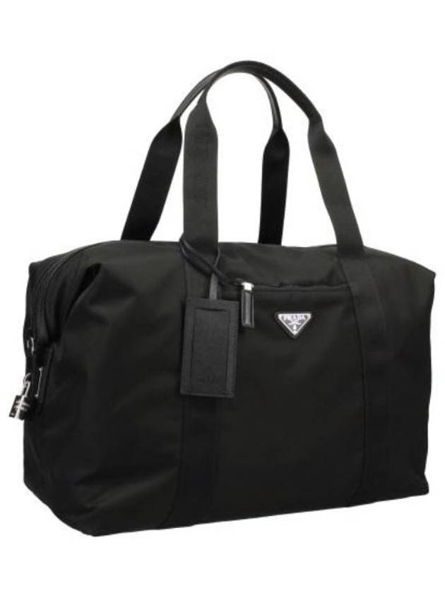 Re-Nylon Saffiano Duffel Bag Black - PRADA - BALAAN 3