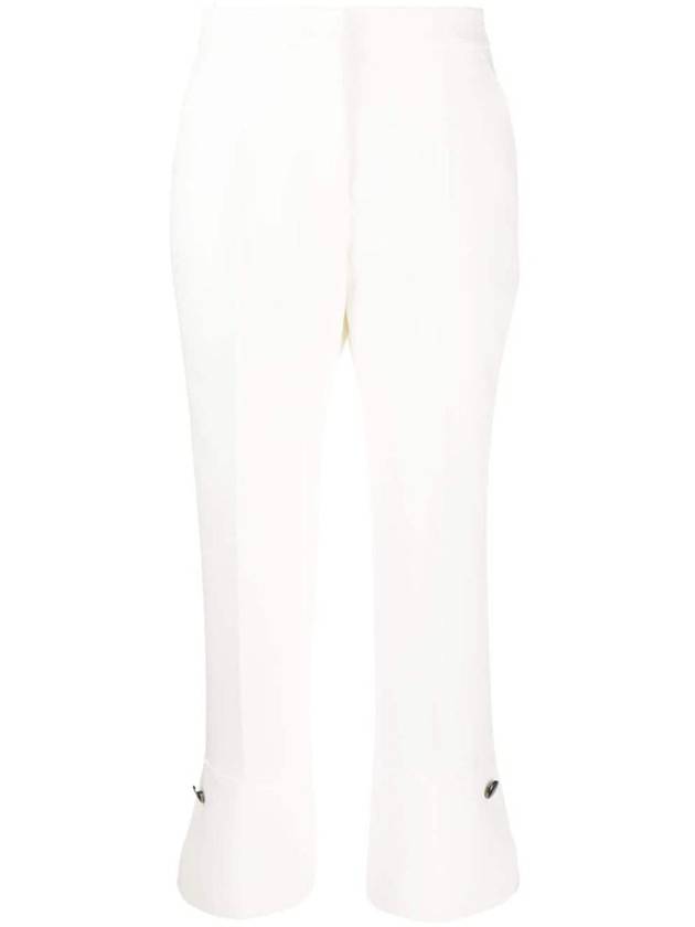 Msgm Cropped-Leg Flared Trousers - MSGM - BALAAN 1