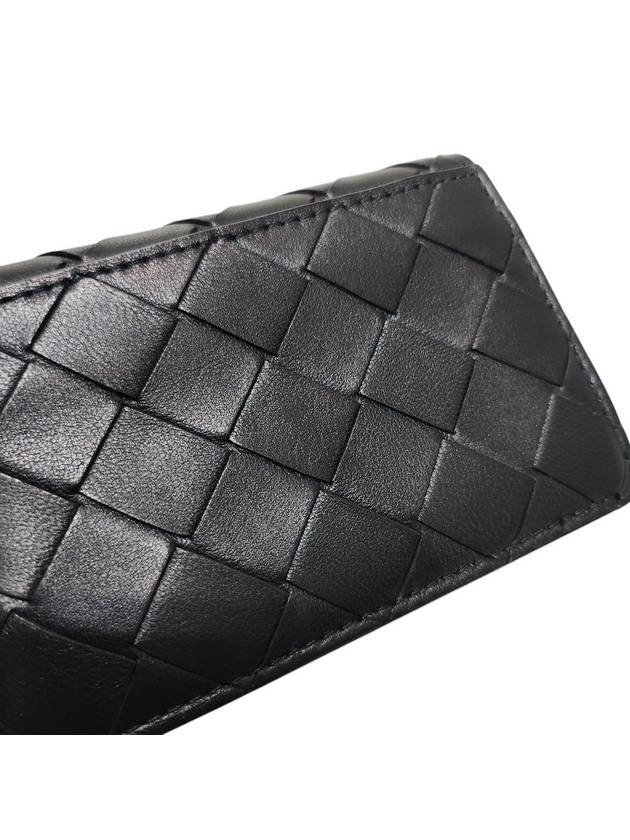 667141 Black Intrecciato Card Business Holder - BOTTEGA VENETA - BALAAN 6