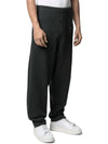 Men's Icon Printing Zipper Hem Cotton Track Pants Black - MAISON MARGIELA - BALAAN 1