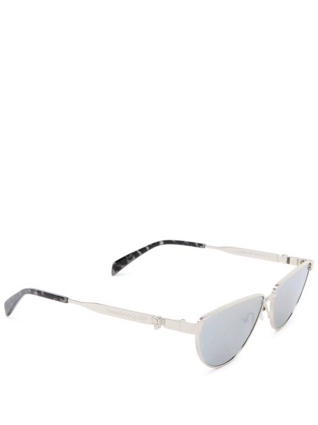 Eyewear Mirror Oval Frame Sunglasses AM0456S - ALEXANDER MCQUEEN - BALAAN 3