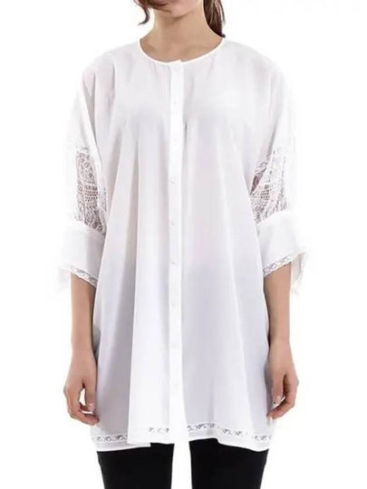 Lace Blouse White - GIVENCHY - BALAAN 2