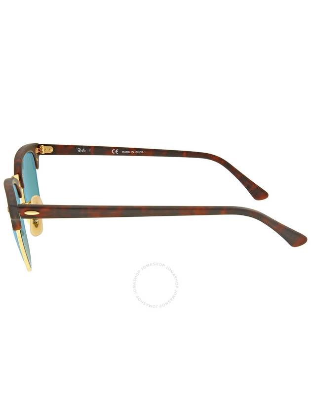 Ray Ban Clubmaster Flash Lenses Blue Unisex Sunglasses RB3016 114517 49 - RAY-BAN - BALAAN 3