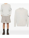 CP Company Men s Wool Knit Sweater 17CMKN047A M13 - CP COMPANY - BALAAN 1