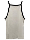 Buckle Contrast Sleeveless White - COURREGES - BALAAN 4