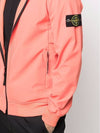 Wappen Patch Soft Shell Hooded Jacket Orange - STONE ISLAND - BALAAN 7