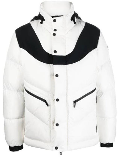 Men's Iwaki Short Down Padding Off White - MONCLER - BALAAN 1