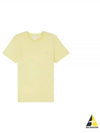 Baby Fox Patch Regular Short Sleeve T-Shirt Yellow - MAISON KITSUNE - BALAAN 2