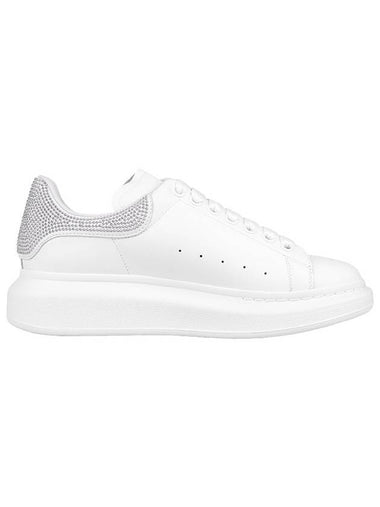 Micro Stud Tab Low Top Sneakers White - ALEXANDER MCQUEEN - BALAAN 1