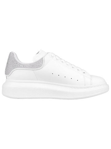 Micro Stud Tab Low Top Sneakers White - ALEXANDER MCQUEEN - BALAAN 1