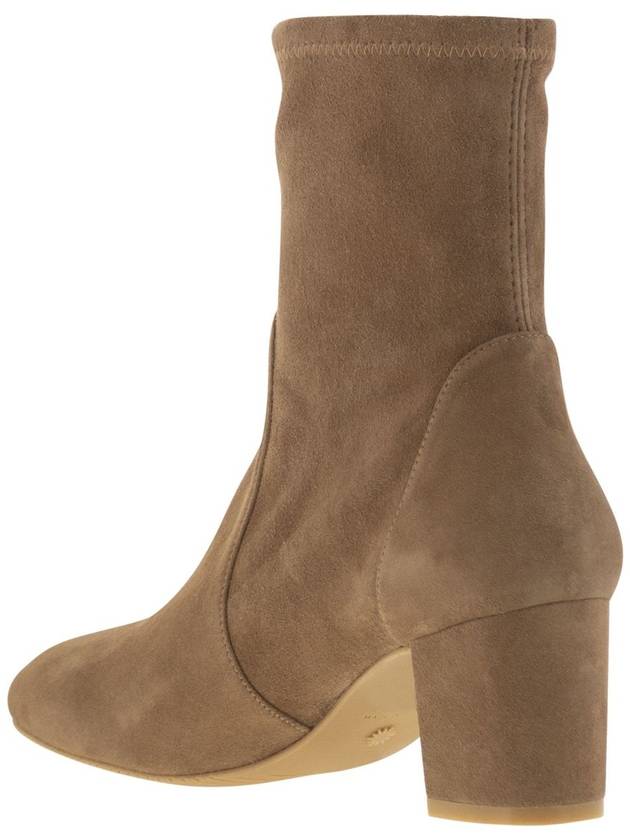 YULIANA 60 - Suede Leather ankle boot - STUART WEITZMAN - BALAAN 3