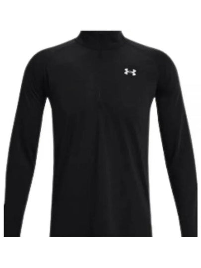 Men's Streaker Half Zip Long Sleeve T-Shirt Black - UNDER ARMOUR - BALAAN 2