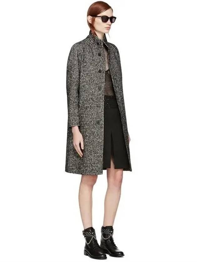 15FW Houndstooth Wool Coat 402944 Y144J 9166 - SAINT LAURENT - BALAAN 5