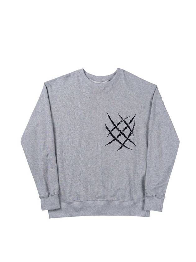 Signature Sweatshirt GRAY - ASIHA - BALAAN 2