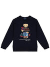 Kids Women Bear Logo Sweatshirt Navy 919722 003 - POLO RALPH LAUREN - BALAAN 2