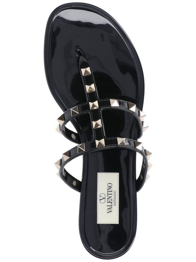 Valentino Garavani Sandals Black - VALENTINO - BALAAN 5