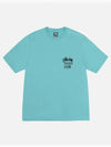 Tough Gear Short Sleeve T-Shirt Ocean - STUSSY - BALAAN 3