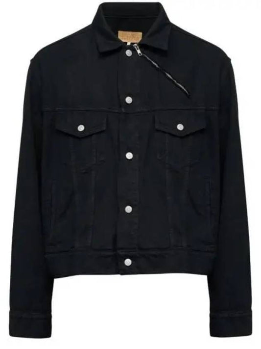 MM6 Margiela SH0AM0022 S30460 900 Denim Jacket - MAISON MARGIELA - BALAAN 1