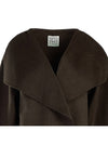 Women's Signature Wool Cashmere Coat 234 WRTWOU204 FB0049 - TOTEME - BALAAN 4